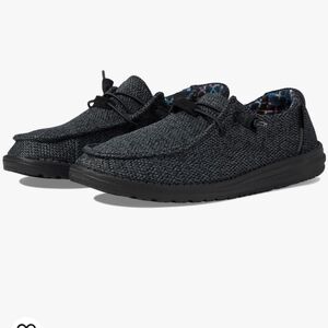 Womans light black Hey dudes size 10 New condition